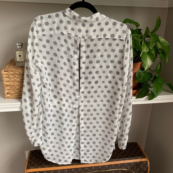 Lucy Love - White Polka Dot Morrison Top Cover-up - Picture 5 of 6